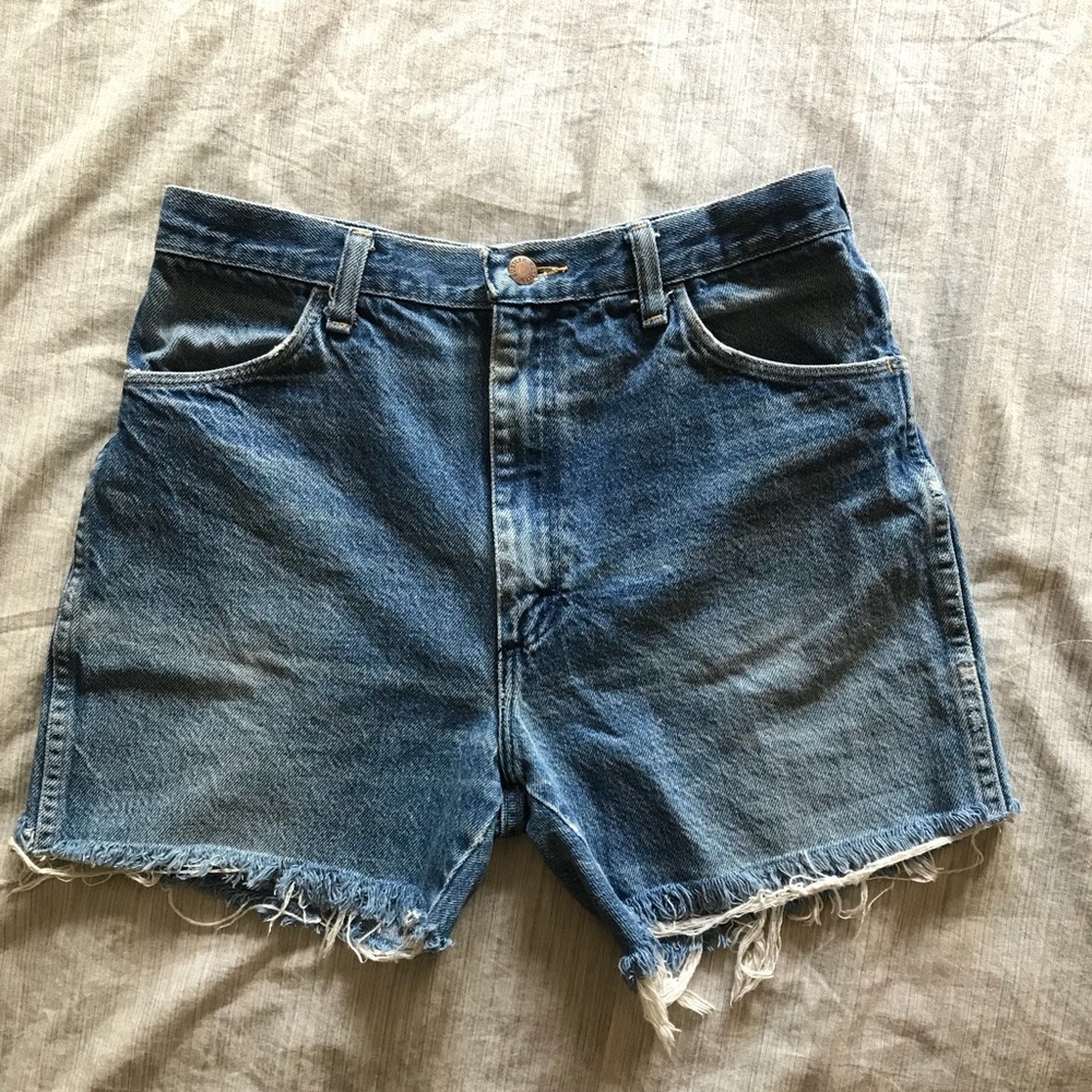 ⚡️Vintage⚡️RUSTLER ⚡️ High Waist Denim Shorts